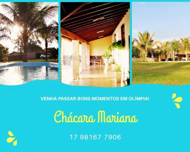 Chacara Mariana, Aconchegante E Bem Localizada. Olímpia
